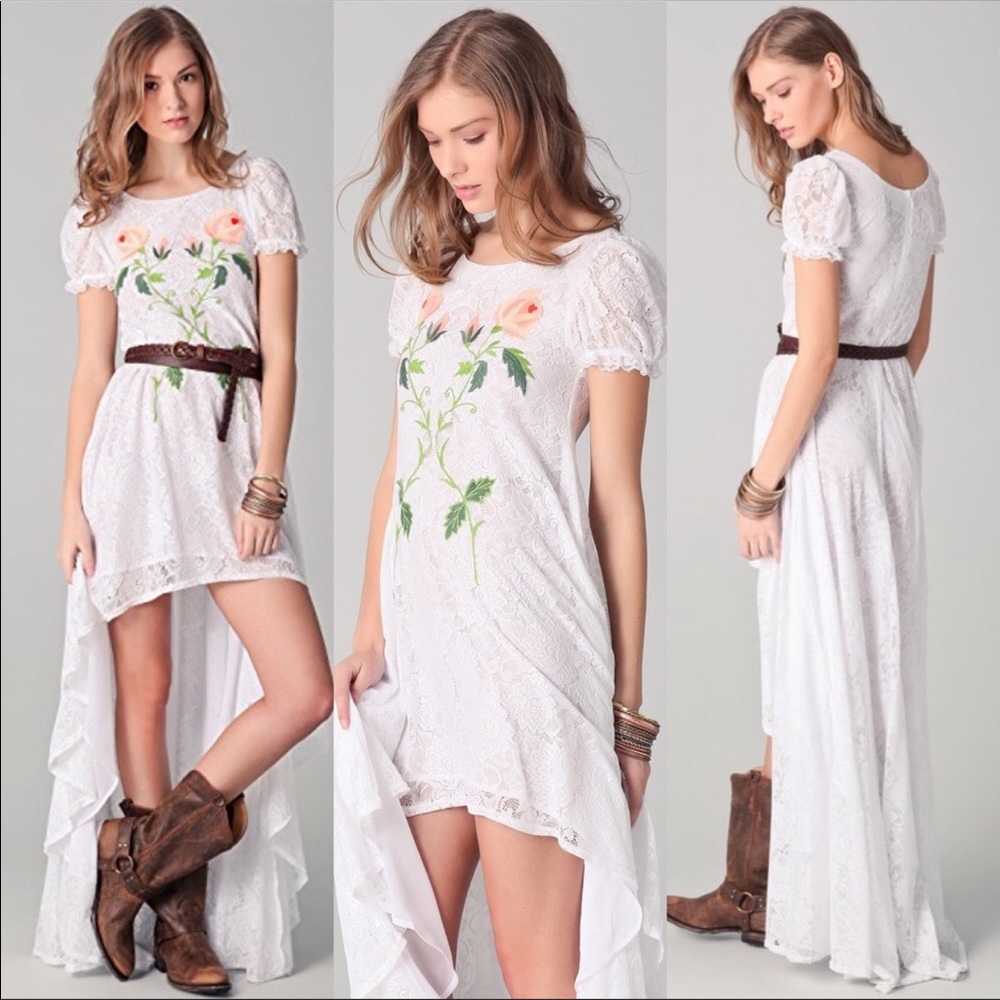 LAST CHANCE Wildfox west was won white lace dress